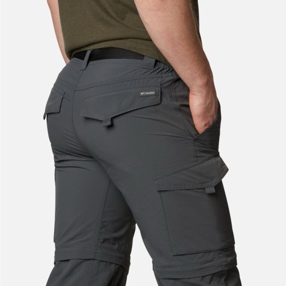 Columbia Men’s Silver Ridge™ Utility Convertible Pants Dark Grey - Size 30 L34 - Picture 5 of 16